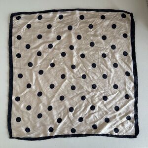 Kate Spade Polka Dot Square Scarf 20x20”